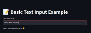 Streamlit Text Input - Ryan & Matt Data Science